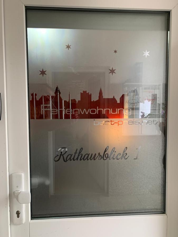 ויטנברג Exklusive Stadtwohnung Am Elbradweg: Best-Preis-Fewo Rathausblick 1 Fuer Max. 3 Pers. Inkl. Wlan, Prime Video & Self Check-In מראה חיצוני תמונה